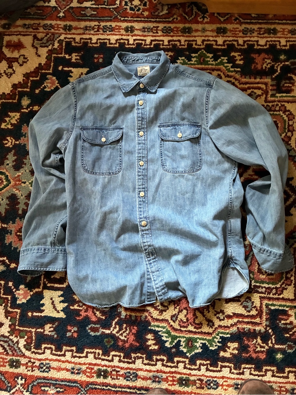 J Crew  denim work shirt. Medium